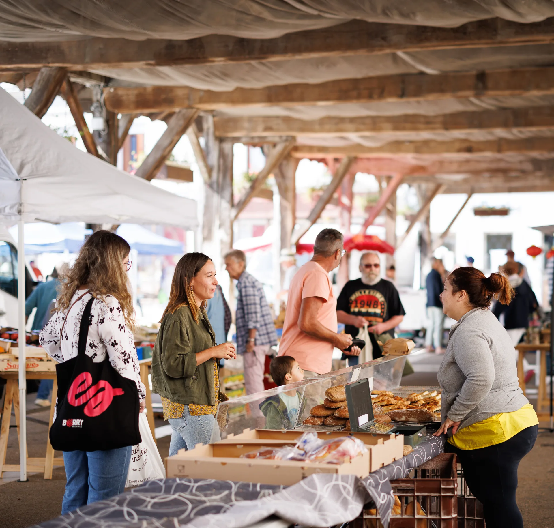 Marché couvert de Lignières