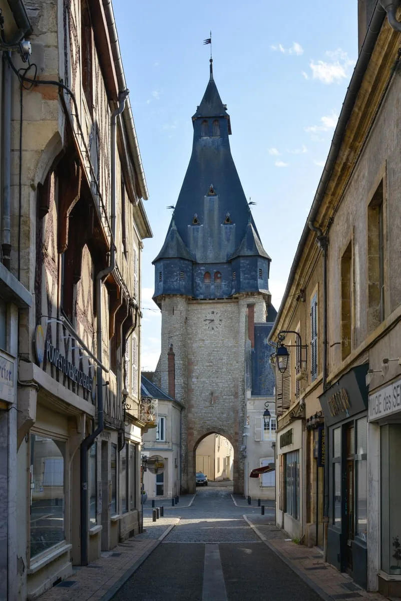 Vu du Beffroi de Dun-sur-Auron