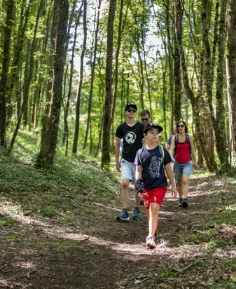Randonnée pédestre en famille
