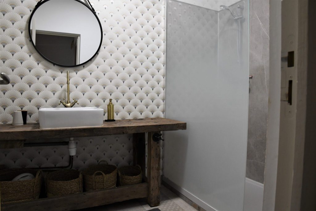 Salle de bains gite 8 personnes