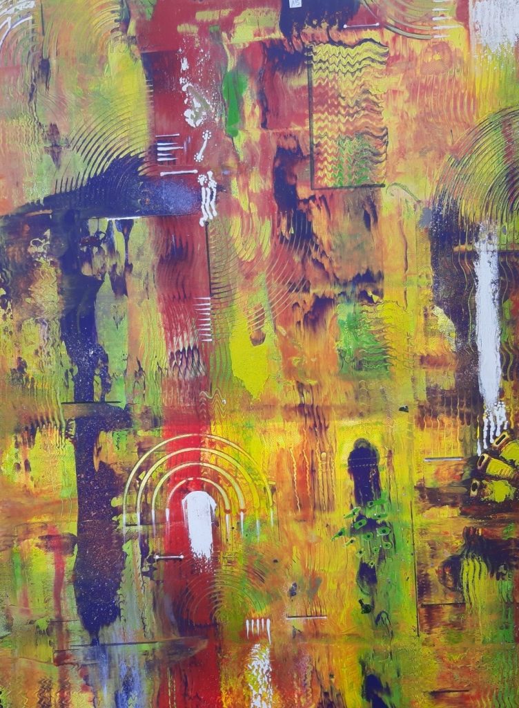 A MELAYE EXPO PEINTURES MIXTES