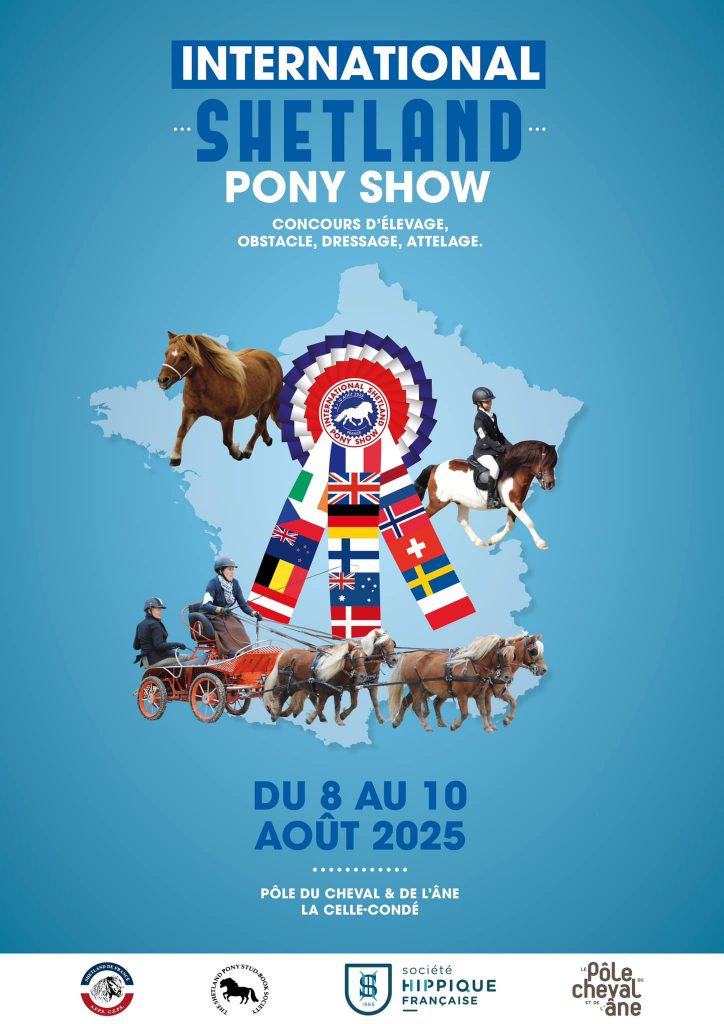 AFFICHE INTERNATIONAL SHETLAND PONY SHOW