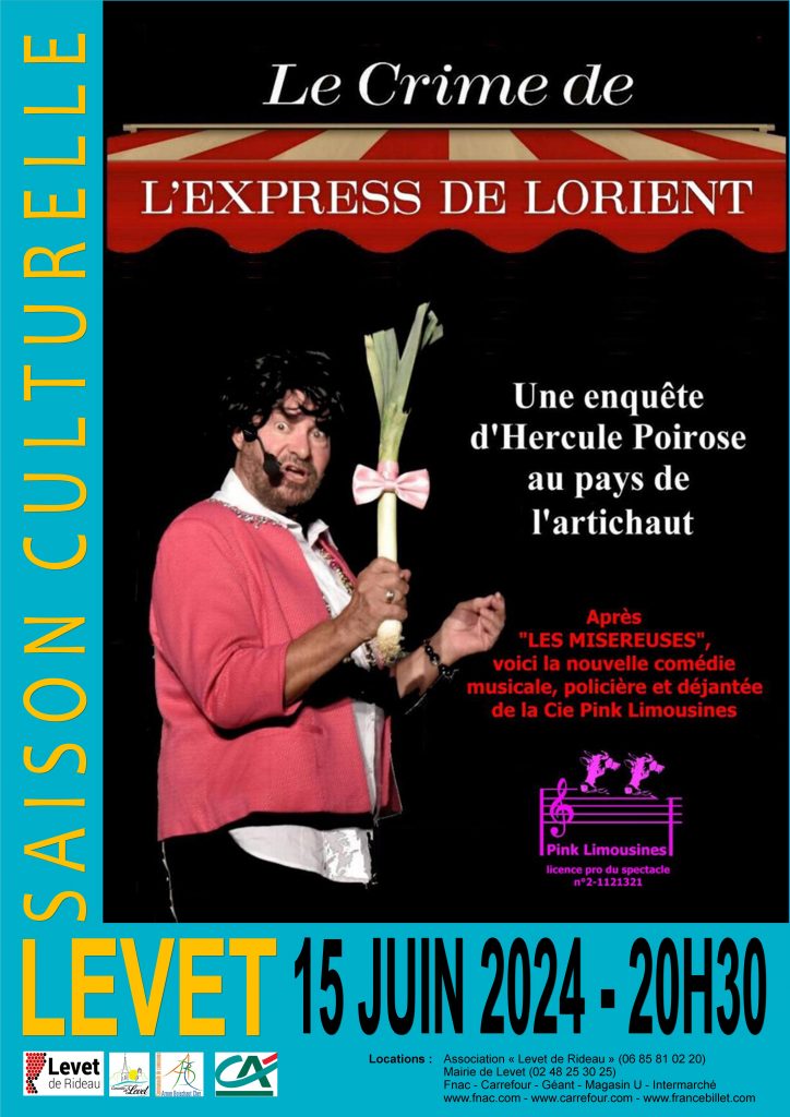 Affiche Pink Limousines Levet 15.06.24