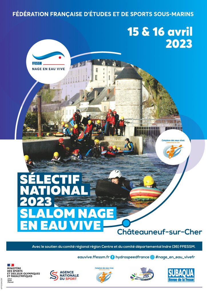 Châteauneuf selectif national Slalom 2023