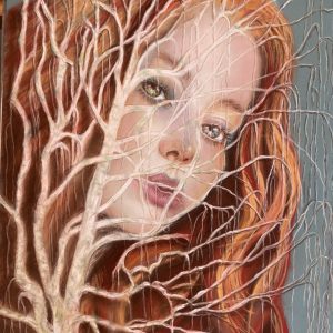 portrait pastel a duros