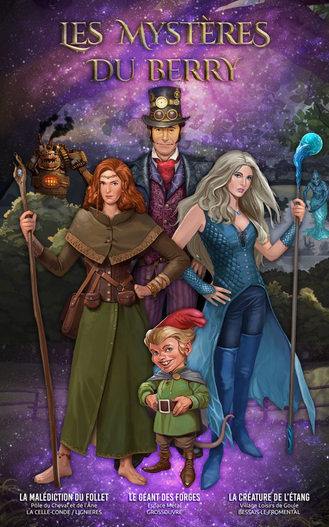 Les mystères du Berry Explorgames