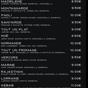 TOUT UN PLAT PIZZA