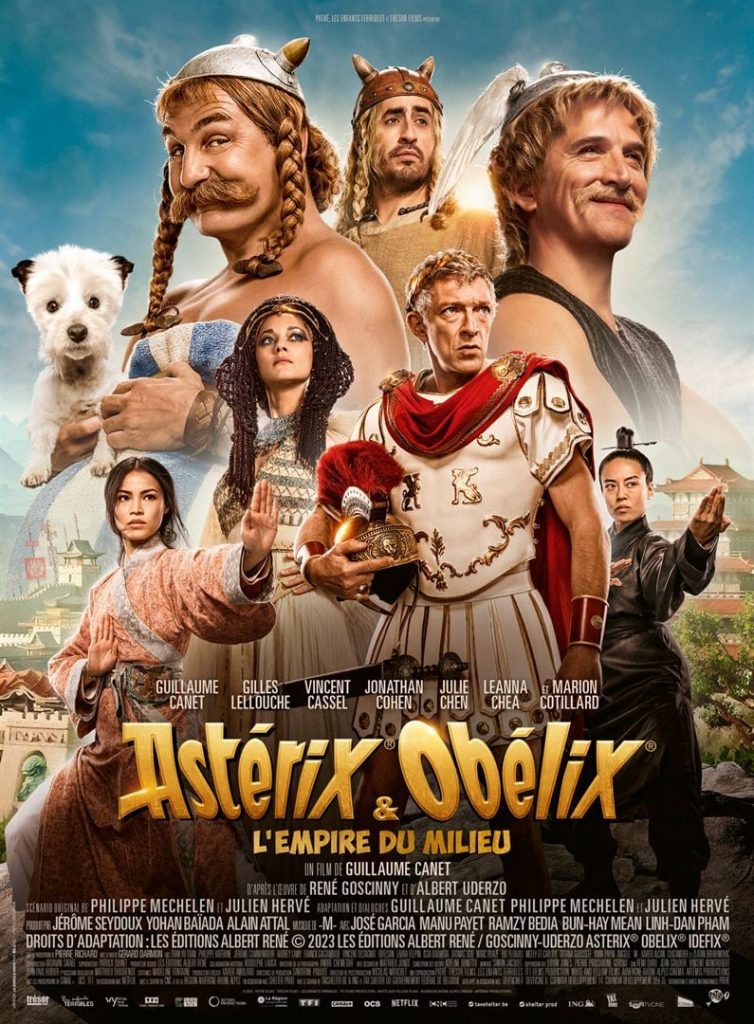 affiche film asterix et obélix empire du milieu