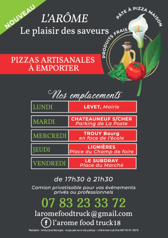 pizza a la carte larome levet chateauneuf lignieres 2023.1