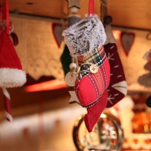 puce creation noel chaussette marché