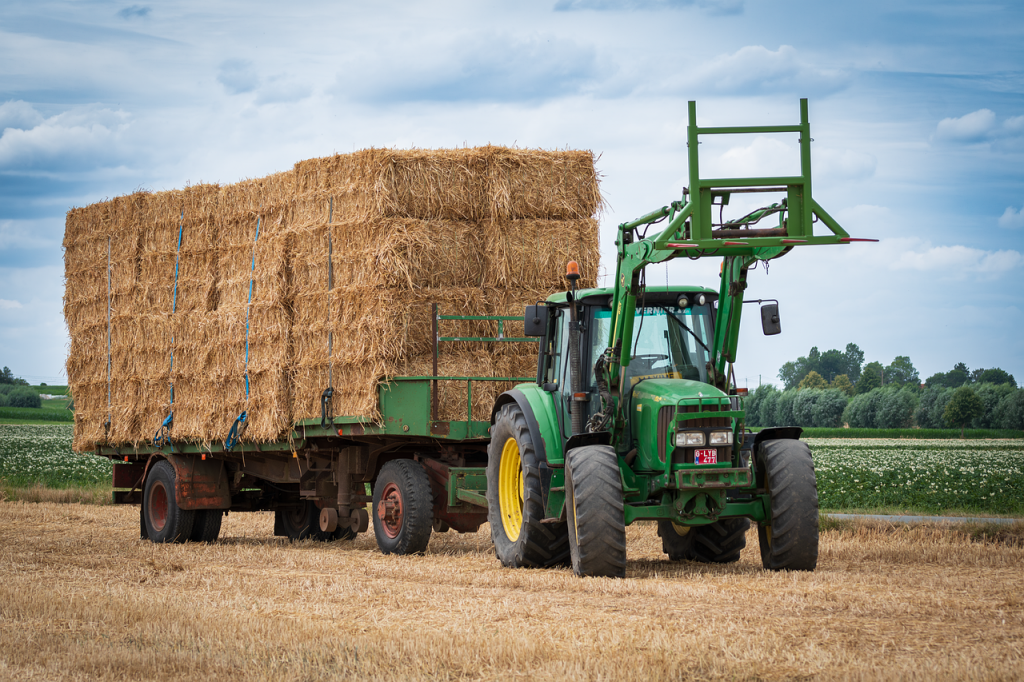 tracteur agriculture comice agricole champs puce